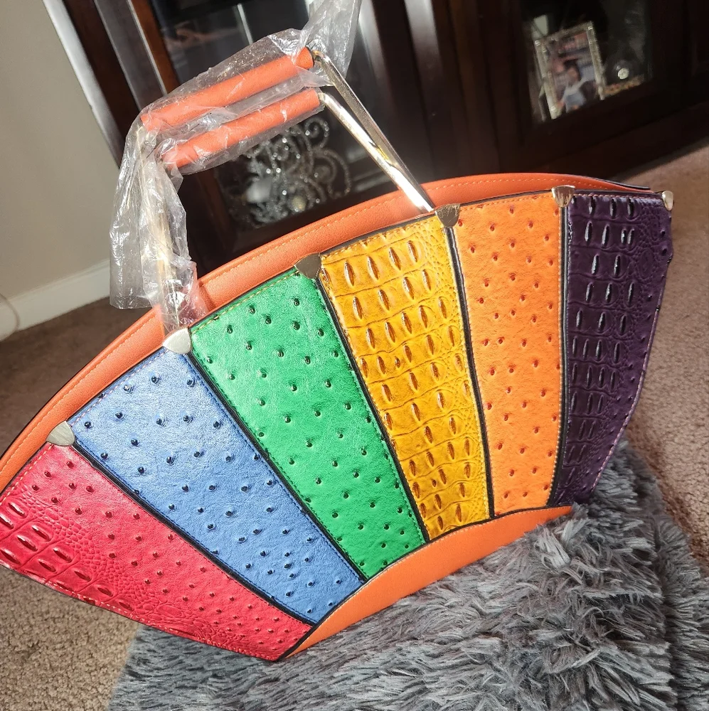 Colorful Satchel - Picture 1 of 3
